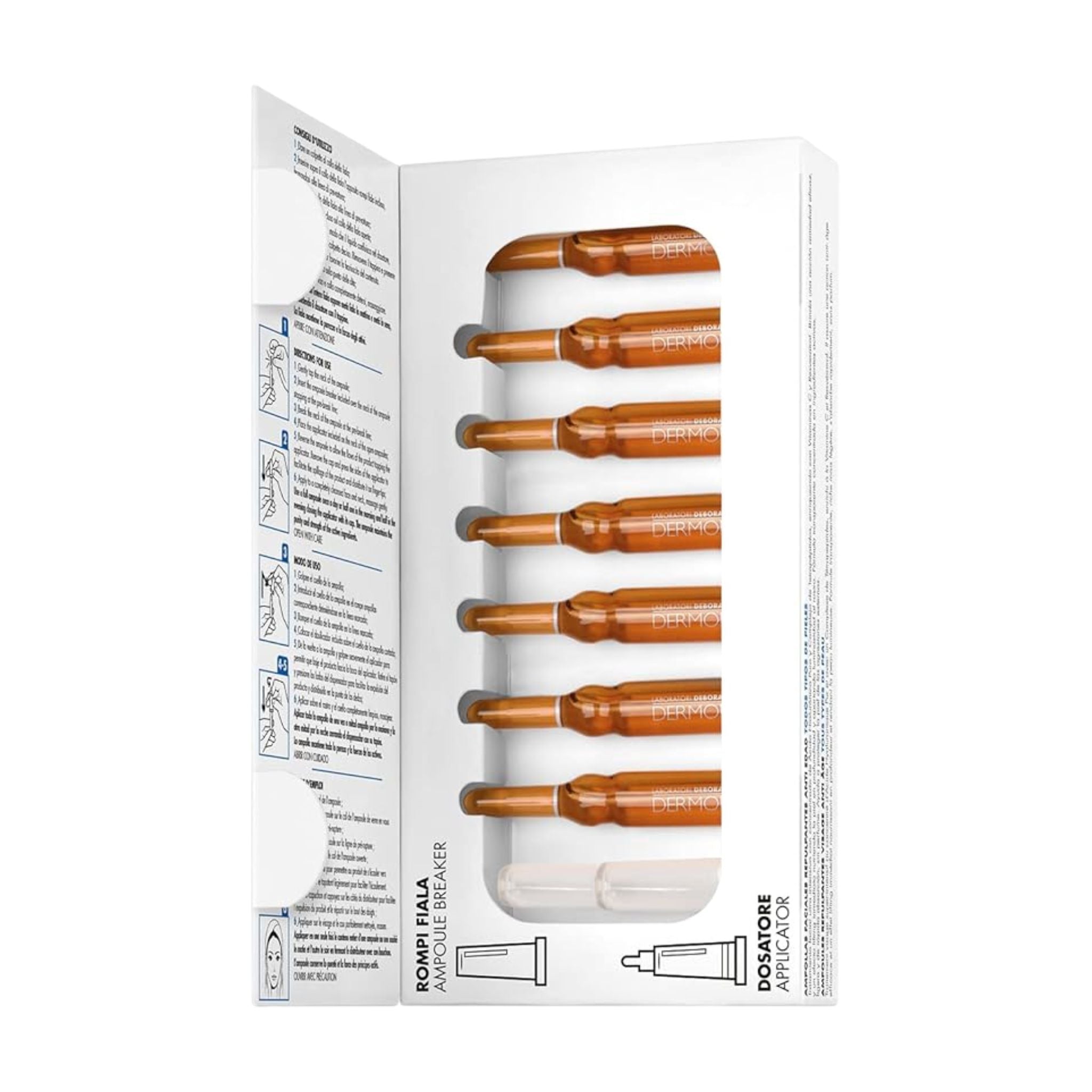 Dermolab Anti-Aging Replumping Ampoules Intensive Treatment